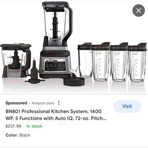 Ninja Professional Kitchen System with many extras